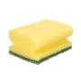 Set of scourers Yellow Green Polyurethane Abrasive fibre 4 Pieces (11 Units) by BigBuy Home, Scouring Pads & Scrubbers - Ref:...