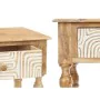 Hall Table with 2 Drawers White Brown Mango wood 98 x 77 x 42 cm Curve by Gift Decor, Tables - Ref: S3632045, Price: 124,81 €...