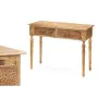 Recibidor con 2 Cajones Marrón Madera de mango 98 x 77 x 42 cm Hojas de Gift Decor, Mesas - Ref: S3632050, Precio: 113,05 €, ...