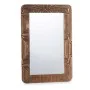 Wall mirror Brown Mango wood Curve 90 x 60 x 2 cm by Gift Decor, Wall-Mounted Mirrors - Ref: S3632054, Price: 57,43 €, Discou...