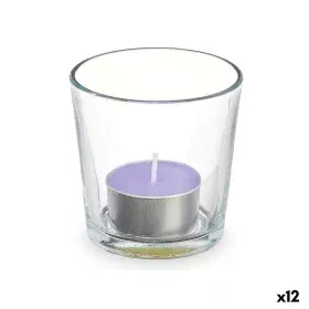 Scented Candle 7 x 7 x 7 cm (12 Units) Glass Lavendar by Acorde, Candles - Ref: S3632107, Price: 8,28 €, Discount: %