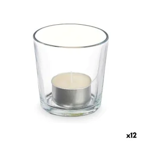 Scented Candle 7 x 7 x 7 cm (12 Units) Glass Vanilla by Acorde, Candles - Ref: S3632109, Price: 9,20 €, Discount: %