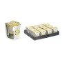 Vela Perfumada 7 x 7 x 7 cm (12 Unidades) Vaso Vainilla de Acorde, Velas - Ref: S3632109, Precio: 8,28 €, Descuento: %