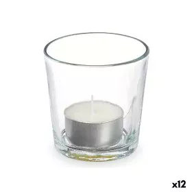 Scented Candle 7 x 7 x 7 cm (12 Units) Glass Cotton by Acorde, Candles - Ref: S3632115, Price: 8,28 €, Discount: %