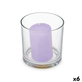 Candela Profumata 10 x 10 x 10 cm (6 Unità) Bicchiere Lavanda di Acorde, Candele - Rif: S3632119, Prezzo: 10,51 €, Sconto: %