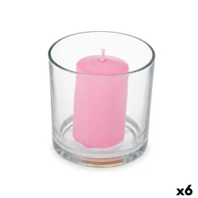 Scented Candle 10 x 10 x 10 cm (6 Units) Glass Orchid by Acorde, Candles - Ref: S3632123, Price: 10,51 €, Discount: %