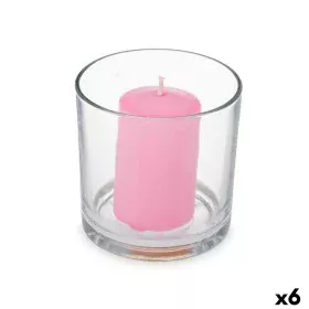 Vela Perfumada 10 x 10 x 10 cm (6 Unidades) Copo Orquídea de Acorde, Velas - Ref: S3632123, Preço: 10,51 €, Desconto: %