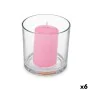 Scented Candle 10 x 10 x 10 cm (6 Units) Glass Orchid by Acorde, Candles - Ref: S3632123, Price: 10,09 €, Discount: %