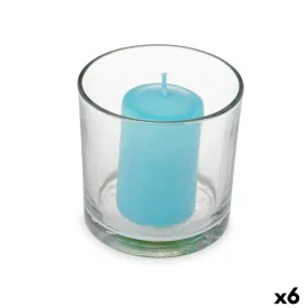 Scented Candle 10 x 10 x 10 cm (6 Units) Glass Ocean by Acorde, Candles - Ref: S3632125, Price: 10,51 €, Discount: %