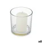 Vela Perfumada 10 x 10 x 10 cm (6 Unidades) Copo Algodão de Acorde, Velas - Ref: S3632129, Preço: 10,09 €, Desconto: %