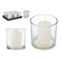 Bougie Parfumée 10 x 10 x 10 cm (6 Unités) Verre Coton de Acorde, Bougies - Réf : S3632129, Prix : 10,09 €, Remise : %