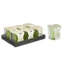 Vela Perfumada 10 x 10 x 10 cm (6 Unidades) Vaso Jazmín de Acorde, Velas - Ref: S3632131, Precio: 10,09 €, Descuento: %