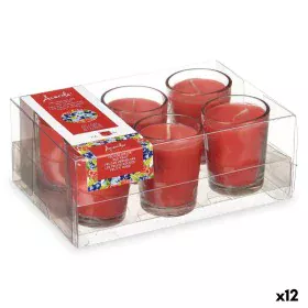 Set de Velas Perfumadas 16 x 6,5 x 11 cm (12 Unidades) Vaso Frutos rojos de Acorde, Velas - Ref: S3632133, Precio: 32,20 €, D...