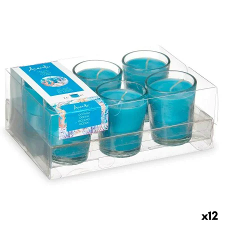 Conjunto de Velas Perfumadas 16 x 6,5 x 11 cm (12 Unidades) Copo Oceano de Acorde, Velas - Ref: S3632141, Preço: 31,68 €, Des...