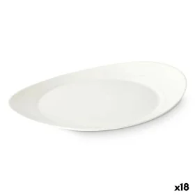 Piatto da pranzo Bianco Vetro 30,5 x 3 x 26 cm (18 Unità) di Vivalto, Piatti e teglie - Rif: S3632177, Prezzo: 44,87 €, Scont...