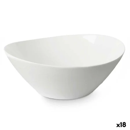 Bol Blanc verre 25 x 10 x 23 cm (18 Unités) de Vivalto, Plats et plateaux - Réf : S3632179, Prix : 46,74 €, Remise : %