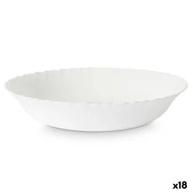 Saladier Blanc verre 27,5 x 5,5 x 27,5 cm (18 Unités) de Vivalto, Bols et tasses - Réf : S3632181, Prix : 46,43 €, Remise : %