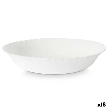 Ensaladera Blanco Vidrio 27,5 x 5,5 x 27,5 cm (18 Unidades) de Vivalto, Cuencos y tazones - Ref: S3632181, Precio: 46,43 €, D...