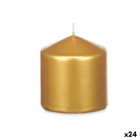 Vela Dourado 7 x 7,5 x 7 cm (24 Unidades) de Acorde, Velas - Ref: S3632189, Preço: 39,34 €, Desconto: %