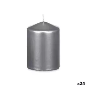 Candle Silver 7 x 10 x 7 cm (24 Units) by Acorde, Candles - Ref: S3632195, Price: 46,11 €, Discount: %