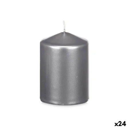 Bougie Argenté 7 x 10 x 7 cm (24 Unités) de Acorde, Bougies - Réf : S3632195, Prix : 46,11 €, Remise : %