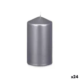 Bougie Argenté 7 x 13 x 7 cm (24 Unités) de Acorde, Bougies - Réf : S3632199, Prix : 62,17 €, Remise : %