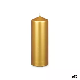 Candle Golden 7 x 20 x 7 cm (12 Units) by Acorde, Candles - Ref: S3632205, Price: 47,92 €, Discount: %