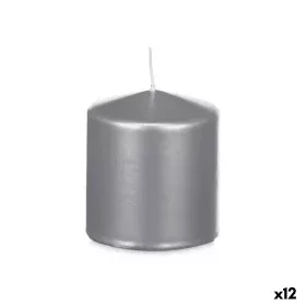 Candela Argentato 9 x 10 x 9 cm (12 Unità) di Acorde, Candele - Rif: S3632211, Prezzo: 33,64 €, Sconto: %