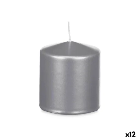 Candle Silver 9 x 10 x 9 cm (12 Units) by Acorde, Candles - Ref: S3632211, Price: 33,64 €, Discount: %