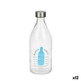 Botella Message Vidrio 1 L (12 Unidades) de Vivalto, Botellas y juegos de sake - Ref: S3632233, Precio: 24,55 €, Descuento: %