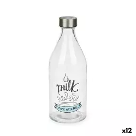 Botella Milk Vidrio 1 L (12 Unidades) de Vivalto, Botellas y juegos de sake - Ref: S3632237, Precio: 24,55 €, Descuento: %