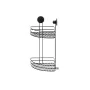 Shower Support Black Steel ABS 26 x 39 x 19 cm (6 Units) by Berilo, Shower accessories - Ref: S3632294, Price: 52,65 €, Disco...