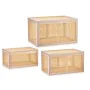 Juego de Baúles Madera de Paulonia 3 Piezas de Gift Decor, Cajas y arcones de almacenaje - Ref: S3632319, Precio: 100,56 €, D...