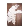 Paravent Blanc Marron Toile 122 x 2,5 x 180 cm de Gift Decor, Paravents - Réf : S3632326, Prix : 57,74 €, Remise : %