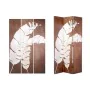 Folding screen White Brown Canvas 122 x 2,5 x 180 cm by Gift Decor, Panel Screens - Ref: S3632326, Price: 58,89 €, Discount: %