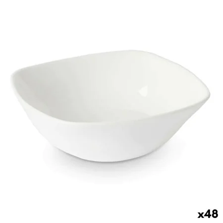 Bol Blanc 11 x 4 x 11 cm (48 Unités) Carré de Vivalto, Plats et plateaux - Réf : S3632333, Prix : 37,72 €, Remise : %