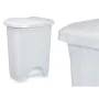 Poubelle à pédale Blanc Plastique 10 L (8 Unités) de BigBuy Home, Corbeilles à papier - Réf : S3632343, Prix : 43,92 €, Remis...