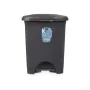 Papelera con Pedal Antracita Plástico 10 L (8 Unidades) de BigBuy Home, Papeleras - Ref: S3632347, Precio: 43,92 €, Descuento: %