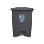 Pedal bin Anthracite Plastic 30 L (4 Units) by BigBuy Home, Wastebaskets - Ref: S3632355, Price: 49,72 €, Discount: %