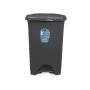 Pedal bin Anthracite Plastic 50 L (3 Units) by BigBuy Home, Wastebaskets - Ref: S3632363, Price: 45,59 €, Discount: %