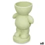 Figura Decorativa Verde 16 x 25 x 12 cm Jarrón (6 Unidades) de Gift Decor, Adornos - Ref: S3632371, Precio: 46,45 €, Descuent...