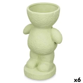 Decorative Figure Green 16 x 25 x 12 cm Vase (6 Units) by Gift Decor, Ornaments - Ref: S3632371, Price: 46,45 €, Discount: %