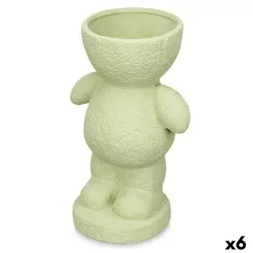 Figura Decorativa Verde 16 x 25 x 12 cm Jarrón (6 Unidades) de Gift Decor, Adornos - Ref: S3632371, Precio: 47,38 €, Descuent...