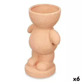 Decorative Figure Orange 16 x 25 x 12 cm Vase (6 Units) by Gift Decor, Ornaments - Ref: S3632373, Price: 46,45 €, Discount: %