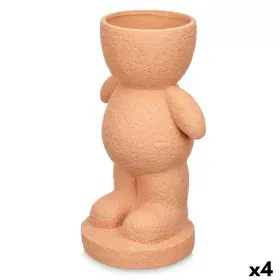 Decorative Figure Green 19 x 31 x 15 cm Vase (4 Units) by Gift Decor, Ornaments - Ref: S3632379, Price: 46,60 €, Discount: %