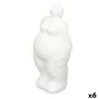 Decorative Figure White Dolomite 14 x 34 x 12 cm (6 Units) Lady Standing by Gift Decor, Collectables - Ref: S3632401, Price: ...