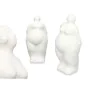 Decorative Figure White Dolomite 14 x 34 x 12 cm (6 Units) Lady Standing by Gift Decor, Collectables - Ref: S3632401, Price: ...