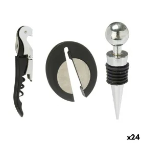 Set de Accesorios para Vino Acero Inoxidable Polipropileno (24 Unidades) 3 Piezas de Kinvara, Juegos de accesorios para vino ...