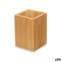 Suporte para a escova de Dentes Natural Bambu Plástico 6,8 x 9,7 x 6,8 cm (24 Unidades) de Berilo, Suportes e dispensadores -...