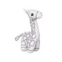 Colouring Plush White Black Cloth 17 x 22 x 9 cm Giraffe (8 Units) by Pincello, Painting - Ref: S3632463, Price: 43,92 €, Dis...